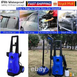 Electric Pressure Washer 2900PSI Peak 200BAR Water High Power Jet Wash Patio Car