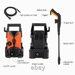 Electric Pressure Washer 3000PSI 135 Bar 2.0 GPM High Power Jet Washer Patio Car