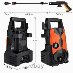 Electric Pressure Washer 3000PSI 135 Bar 2.0 GPM High Power Jet Washer Patio Car