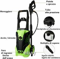 Electric Pressure Washer 3000PSI/150BAR Water High Power Jet Wash Patio 1800W UK