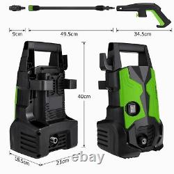 Electric Pressure Washer 3000PSI 150/135BAR High Power Water Jet Wash Patio Car