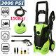 Electric Pressure Washer 3000psi/150 Bar Water High Power Jet Wash Patio Car New