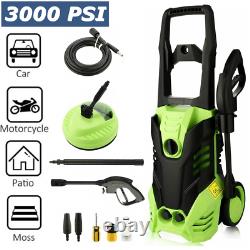 Electric Pressure Washer 3000PSI/1.8GPM Water High Power Jet Wash Patio Car Home