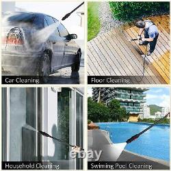 Electric Pressure Washer 3000 PSI/135 Bar High Power Jet Wash Cleaner Patio Car