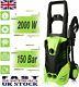Electric Pressure Washer 3000 Psi/150 Bar Water High Power Jet Wash Patio Car Uk