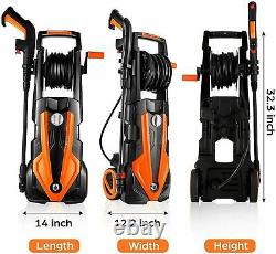 Electric Pressure Washer 3500PSI150 Bar Water High Power Jet Wash Patio 7.5L/Min