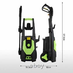 Electric Pressure Washer 3500PSI /150BAR Water High Power 2.4GPM Jet Wash Patio