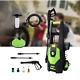 Electric Pressure Washer 3500psi/150bar Water High Power Jet Wash Patio Green Uk