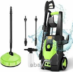 Electric Pressure Washer 3500PSI/150BAR Water High Power Jet Wash Patio Green UK