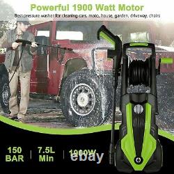 Electric Pressure Washer 3500PSI/150Bar High Power Jet Wash Patio Car with 8m Hose
