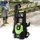 Electric Pressure Washer 3500psi/150bar High Power Water Jet Wash Patiocargarden