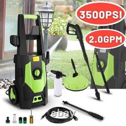 Electric Pressure Washer 3500PSI 200 Bar Water High Power Jet Wash Patio Car