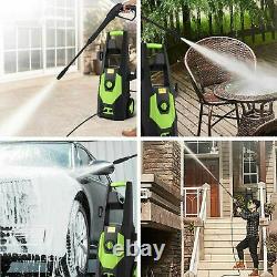 Electric Pressure Washer 3500PSI/2.0GPM Water High Power Jet Wash Patio Car Home