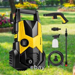 Electric Pressure Washer 3500PSI Water High Power Jet Wash Patio Car Clean 1700W