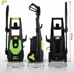 Electric Pressure Washer 3500PSI Water High Power Jet Wash Patio Car E 92