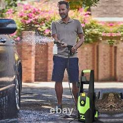 Electric Pressure Washer 3500PSI Water Strong Power Jet Wash Patio Car 1800W UK