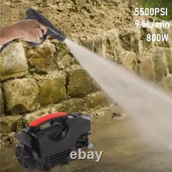 Electric Pressure Washer 5500PSI 9.5L/min Water High Power Jet Wash Patio Car UK