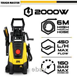 Electric Pressure Washer High Power Jet 2320 PSI/160 BAR Water Wash With Patio