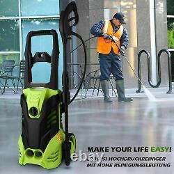 Electric Pressure Washer High Power Jet 3000 PSI/150BAR Water Wash Patio he95