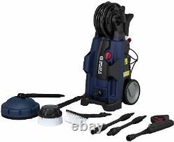 Electric Pressure Washer High Power Jet Wash Garden Car Patio Cleaner on Wheels