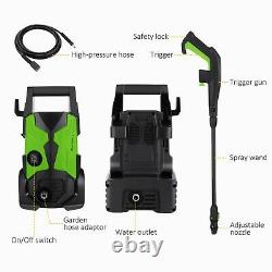 Electric Pressure Washer High Power Water Wash Jet Patio Car1700W 3000PSI 135BAR