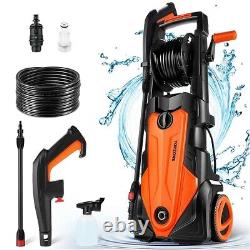 Electric Pressure Washer Jet Wash Patio High Power Cleaner 1900W 3500psi 150bar