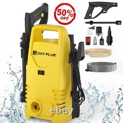 Electric Pressure Washer Power Washer Quick Connect Nozzle Foam Cannon+7m Hose