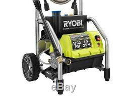 Electric Pressure Washer Ryobi 1700-PSI 1.2-GPM Max System Power Gun- RY14122