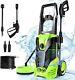 Electric Pressure Washer Water High Power Jet Wash 3500/3000/2600psi Patio 05