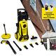 Electric Pressure Washer With Sky Lance Foam Kit 2400psi Water Jet High Power