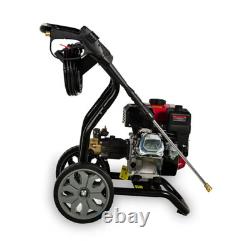 Excel Power Petrol Pressure Washer 2900PSI Max flow 9.2LPM 8 metre hose 5 Nozzle
