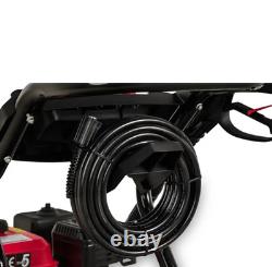 Excel Power Petrol Pressure Washer 2900PSI Max flow 9.2LPM 8 metre hose 5 Nozzle