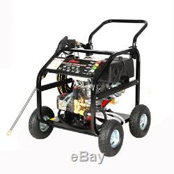 Farming 250Bar/ 3600PSI 15Hp Petrol Power Pressure Washer Jet Cleaner Contractor