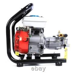 Garden High Pressure Washer Power 3HP Petrol Jet Wash Cleaner with Barrel & Hose