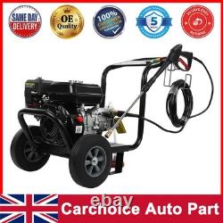 Gasoline High Pressure Washer 3500 PSI Jet Wash +5 Nozzles High Power Heavy Duty