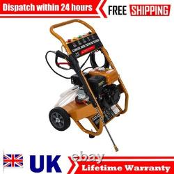 Gasoline High Pressure Washer UK 5 Nozzles Heavy Duty High Power Cleaner 7HP
