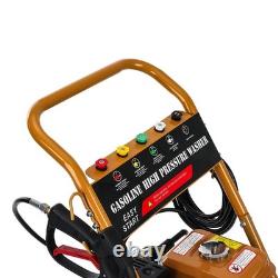 Gearzaar Petrol Pressure Washer 7HP 3950 PSI 5 Nozzles Jet Wash High Power Jet