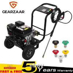 Gearzaar Petrol Pressure Washer 7hp 3500psi Jet Wash High Power Jet 4-stroke New