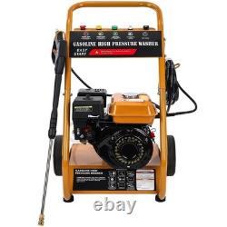 Gearzaar Petrol Pressure Washer Max 3950PSI 6.5HP High Power Jet Recoil Start