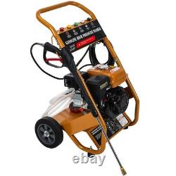 Gearzaar Petrol Pressure Washer Max 3950PSI 6.5HP High Power Jet Recoil Start