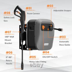 Giraffe Tools 2200 PSI Electric High Pressure Washer Cleaner Power Washer 20M