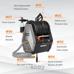 Giraffe Tools Max 165 BAR Electric Pressure Washer High Power Jet Wash Patio Car