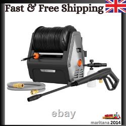Giraffe Tools UK 2200 PSI Grandfalls Wall Mounted Power Washer, 150 BAR Pressure