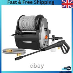 Giraffe Tools UK 2400 PSI Grandfalls Wall Mounted Power Washer, 2.0 GPM Electric
