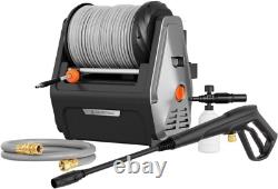 Giraffe Tools UK 2400 PSI Grandfalls Wall Mounted Power Washer, 2.0 GPM Electric