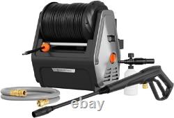 Giraffe Tools UK 2400 PSI Grandfalls Wall Mounted Power Washer, 2.0 GPM Electric