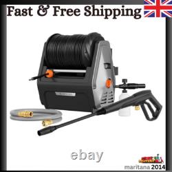 Giraffe Tools UK 2400 PSI Grandfalls Wall Mounted Power Washer, 2.0 GPM Electric