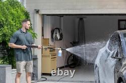 Giraffe Tools UK 2400 PSI Grandfalls Wall Mounted Power Washer, 2.0 GPM Electric