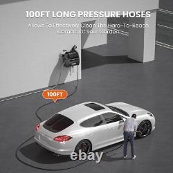 Giraffe Tools UK 2400 PSI Grandfalls Wall Mounted Power Washer, 2.0 GPM Electric