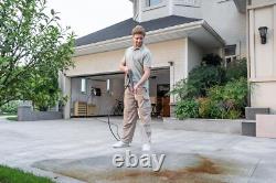 Giraffe Tools UK 2400 PSI Grandfalls Wall Mounted Power Washer, 2.0 GPM Electric
